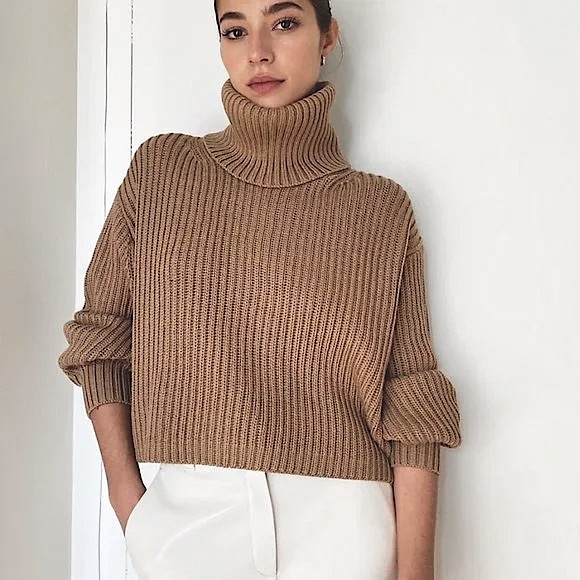 Babaton | GUELL Sweater - Gold Camel - Picture 1 of 9